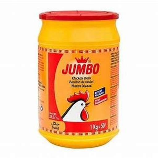 [D10876] Jumbo Bouillion Powder Chicken/Poulet 1kg 