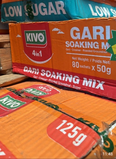 Kivo Gari Soaking Mix 40x125gm.