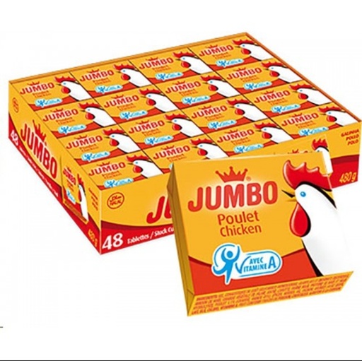 [D11248] Jumbo Cubes Chicken 1x48pcs