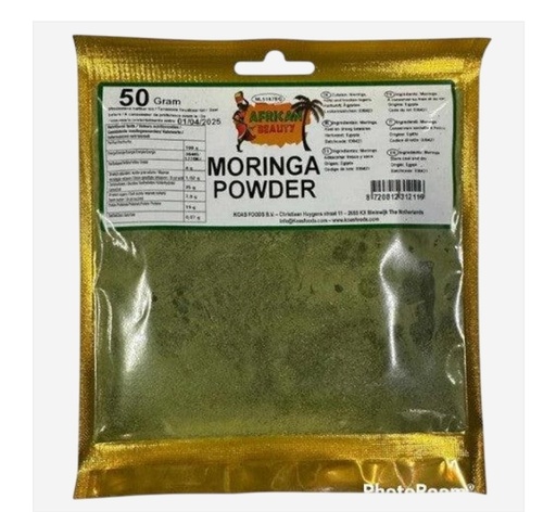 African Beauty Moringa Powder 20x50gm.
