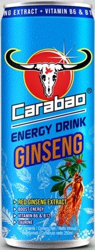 Carabao Ginseng Energy Drink 24x330ml