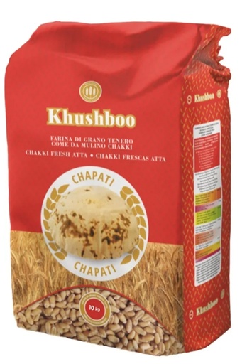 Khushboo Chakki Fresh  Atta 10kg.