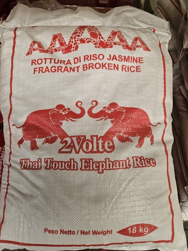 Thai Touch Elephant Riz Casse Perfume Broken Rice 18kg.