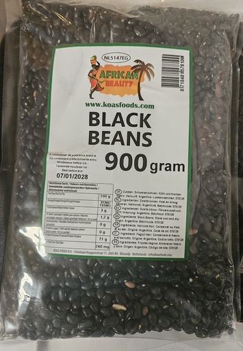 African Beauty Black Beans 10x900gm.