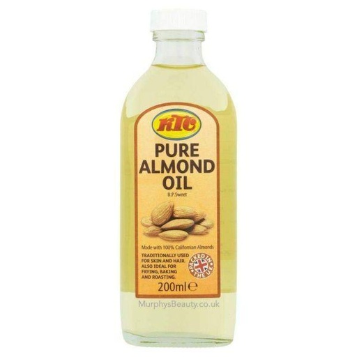 [POI137] Ktc Almond Oil / Huile D'amande 12x200ml  