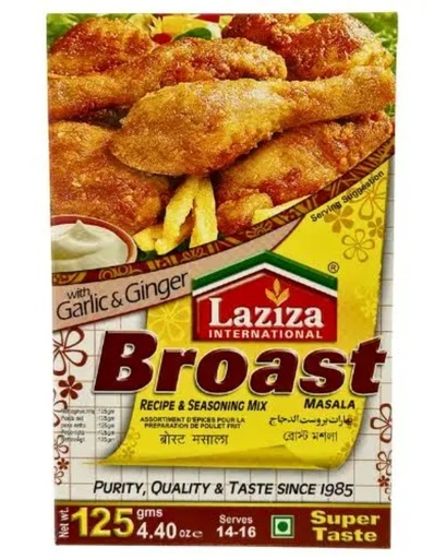 [D11481] Laziza Broast Masala 6x125gm