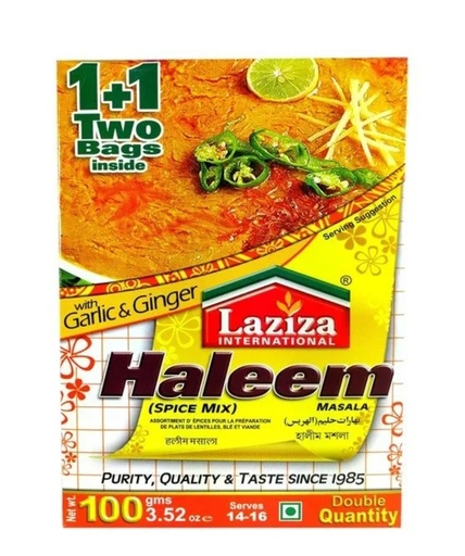 [D11489] Laziza Haleem Masala 6x100gm