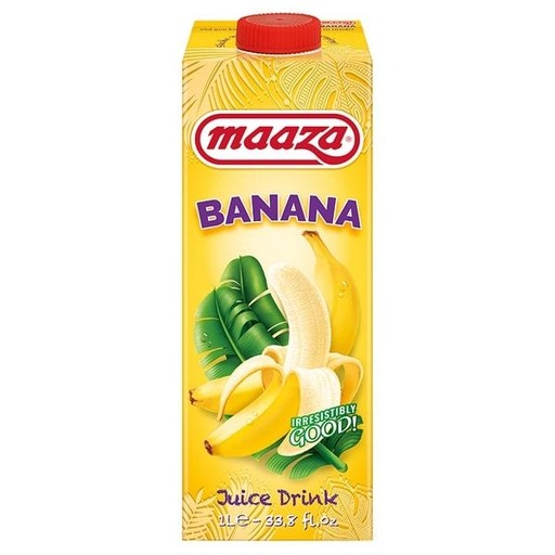 [B10304] Maaza Banana Tetra Pack 6x1ltr  