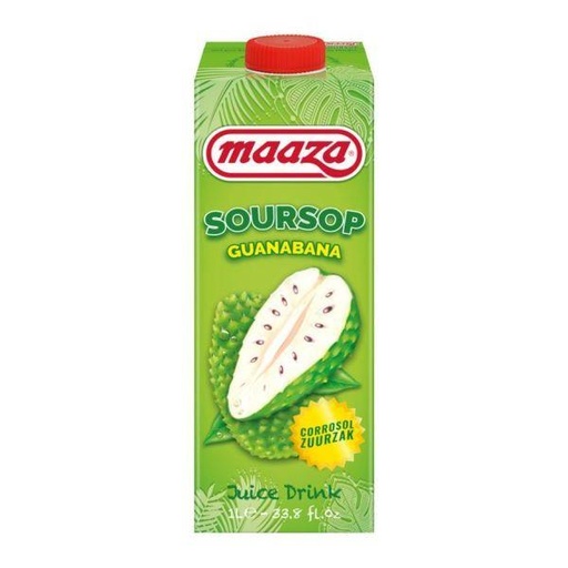 [B10307] Maaza Guanabana/Soursop Tetra Pack 12x1ltr  