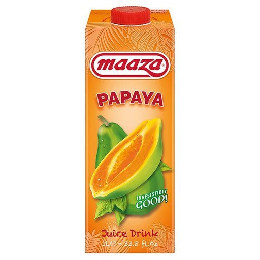 [DJU171] Maaza Papaya Tetra Pack 12x1ltr  