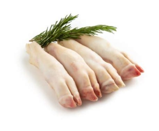 [F10022] African Style Lamb Feet Burned 8x1kg