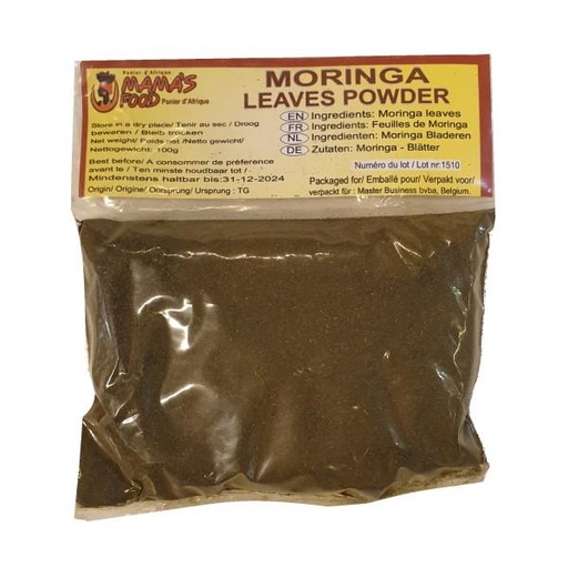 [D11286] Mamas Food Moringa (Powder) Africa 20x100gm
