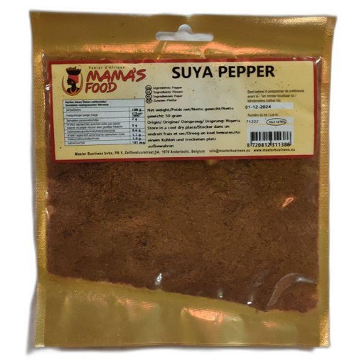 [DTE159] Mamas Food Suya Pepper Mix Spices 20x50gm