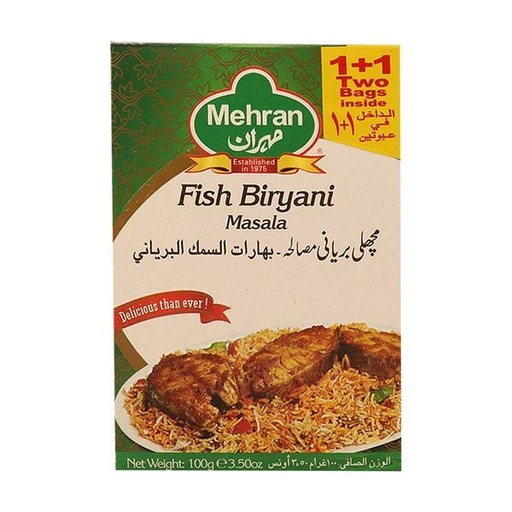 [PSP221] Mehran Fish Biryani Masala 12x110gm